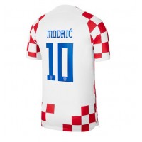 Chorvátsko Luka Modric #10 Domáci futbalový dres MS 2022 Krátky Rukáv